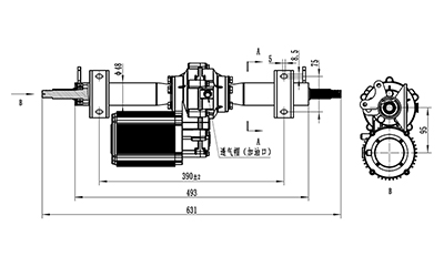 Trục cầu dẫn động sau Seri HQ10