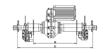 Cầu sau xe seri HQ12D